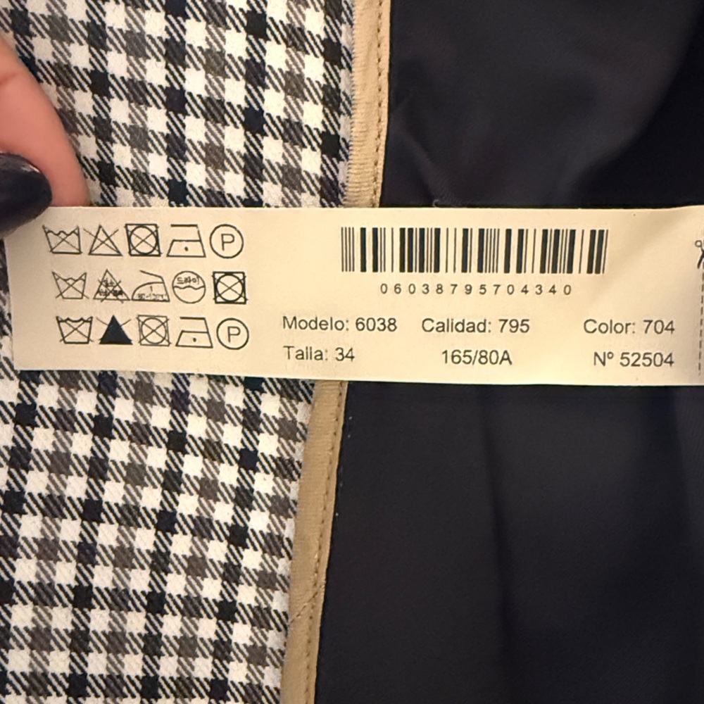 Massimo Dutti Houndstooth Blazer - image 8